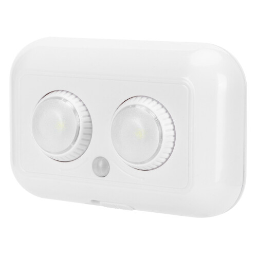 2LED Wireless PIR Motion Sensor Light Indoor Outdoor 2