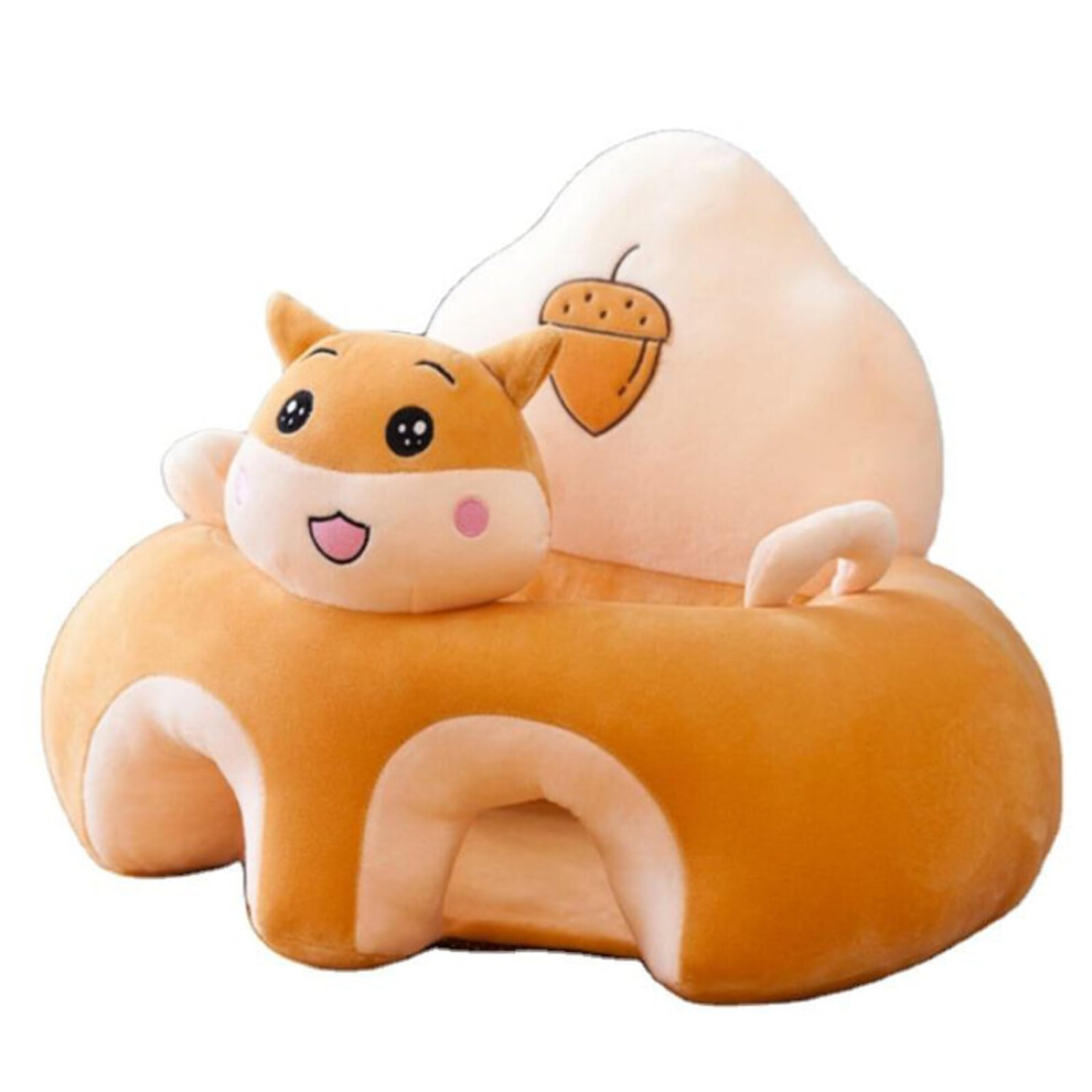 Baby Floor Seat Learn To Sit Lounger Cover Animal Shaped Hamster Nursery Feeding Chair Cover-image-OPC-PKY9VDT-NEW