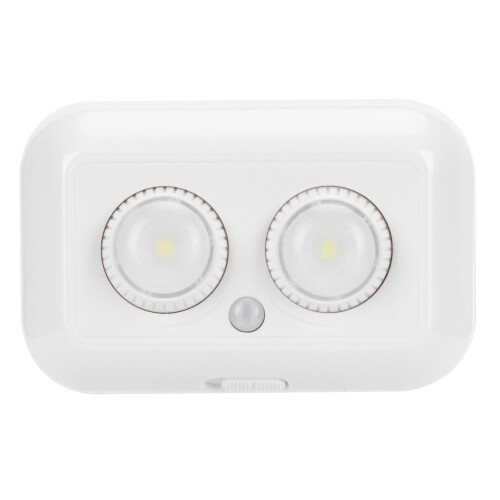 2LED Wireless PIR Motion Sensor Light Indoor Outdoor 1