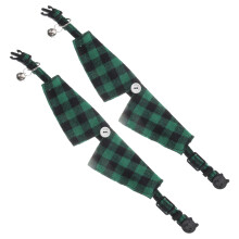 6Pcs Kitten Collar with Bell Adjustable Cloth