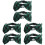 6Pcs Kitten Collar with Bell Adjustable Cloth 4