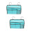 2Pcs Bedside Organizer Hanging Bag With Multi-Slots For Dorm Storage 9