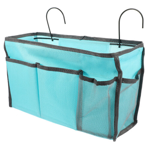2Pcs Bedside Organizer Hanging Bag With Multi-Slots For Dorm Storage 2