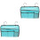 2Pcs Bedside Organizer Hanging Bag With Multi-Slots For Dorm Storage 5