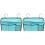 2Pcs Bedside Organizer Hanging Bag With Multi-Slots For Dorm Storage 4