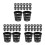 120 Pcs Aquarium Plant Holder Plastic Mesh Pots For Hydroponics 10