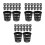 120 Pcs Aquarium Plant Holder Plastic Mesh Pots For Hydroponics 8