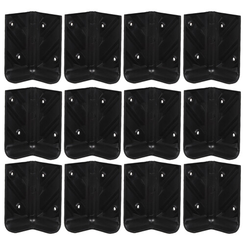 48 Pcs Plastic Angle Corner Guards For Cabinet Speaker Edges 1
