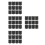 48 Pcs Plastic Angle Corner Guards For Cabinet Speaker Edges 3