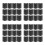 48 Pcs Plastic Angle Corner Guards For Cabinet Speaker Edges 7