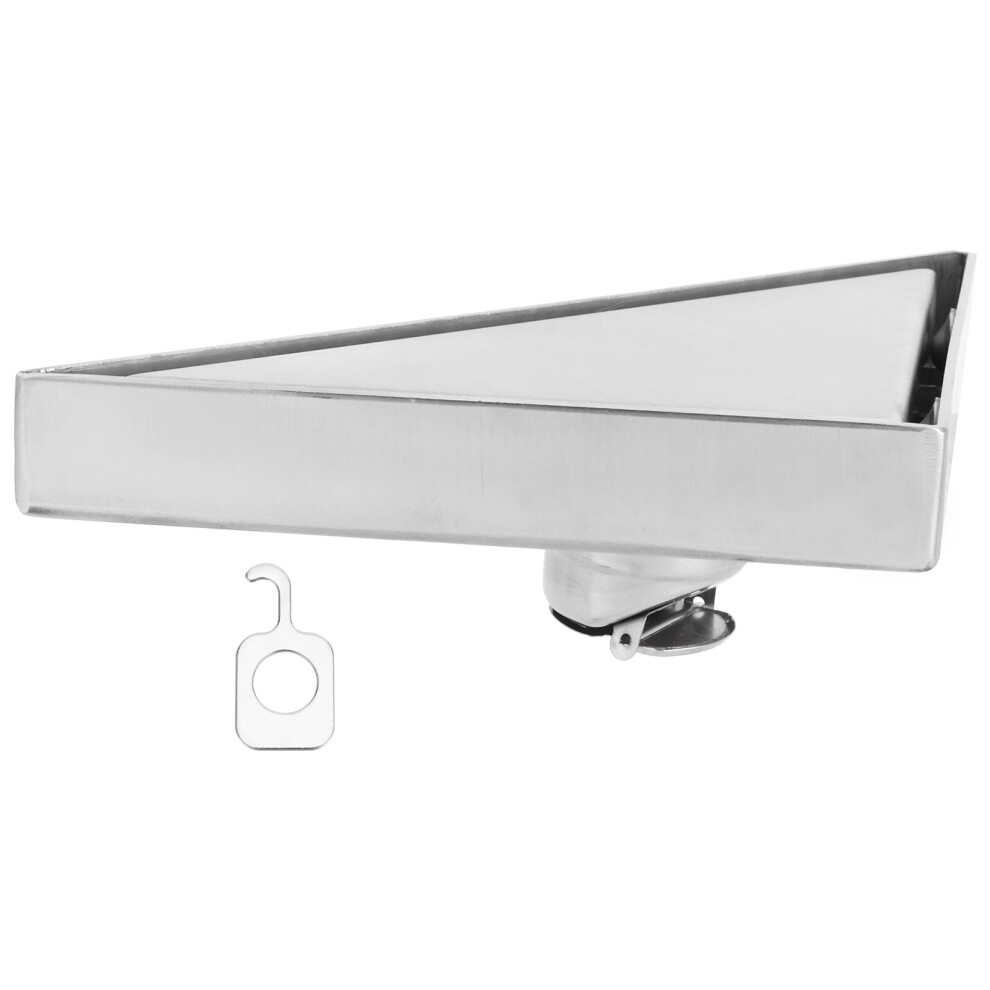 Concealed Triangular Corner Floor Drain For Bathroom Shower 685922945075
