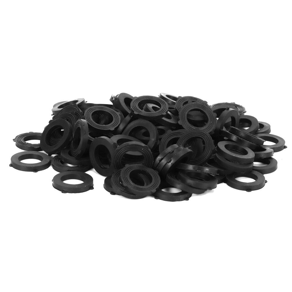 100Pcs G3/4 Rubber Washer Waterproof Garden Hose Faucet Sealing 685922944610