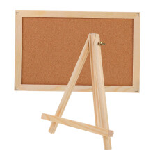 2Pcs Cork Bulletin Board With Frame For Notice Display