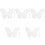 5 Sets Acrylic Foundation Mixing Board Makeup Palette Tray 5