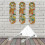 Ski Boards Wall Mounted Storage Holder Space Efficient Adjustable Width Rack Compatible With Snowboard Sizes 6 Pack 2
