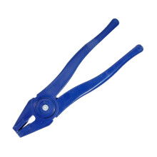 Glass Running Pliers Compact Blue For Stained Glass Work, Glass Breaking Tool, Stained Glass Craft Tool