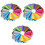 120 Pcs Assorted Color Polyester Felt Sheets 15 X 15 Cm For Diy Crafts 4