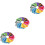 120 Pcs Assorted Color Polyester Felt Sheets 15 X 15 Cm For Diy Crafts 6