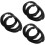 3Sets Frame Protectors Black Pe Replaceable Anti-Scratch 8