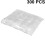 300Pcs Disposable Waterproof Kitchen Protective Sleeve White 2