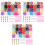 3 Boxes Decorative Bracelet Kit With Delicate Clay Beads For Diy 3