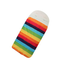 Warm Sleeping Bag Stroller Footmuff For Newborns Cold-Proof Windproof Portable Thermal Sleep Bags Rainbow
