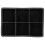 6-Grid Large Square Ice Cube Tray Silicone Mold Party Bar Accessory 2