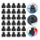 90 Pcs Leak-Proof Pull-Type Lids For Sports Water Bottles 10