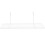 2Pcs 25X10Cm Wire Storage Basket Rack For Grid Panel Shelf (White) 10