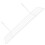 2Pcs 25X10Cm Wire Storage Basket Rack For Grid Panel Shelf (White) 4