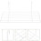 2Pcs 25X10Cm Wire Storage Basket Rack For Grid Panel Shelf (White) 9