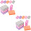 100 Pcs Buffer Block Nail File Double Side Manicure Grinding Tool 8