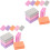 100 Pcs Buffer Block Nail File Double Side Manicure Grinding Tool 5