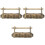 3Pcs Vintage Chinese Ancient Combination Lock Padlock With Characters 5