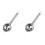 2Pcs Stainless Steel Egg Yolk Separator Long Handle Kitchen Tool 4
