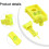 Bow String Level Kit for Bow Tuning and Precise Alignment, Yellow, Compatible with Recurve and Compound Bows 4