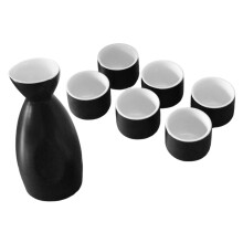 One Set Japanese Ceramic Sake And Cups For Serving