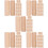 500 Pcs Wooden Dowel Rods For Wood Craft Projects 10