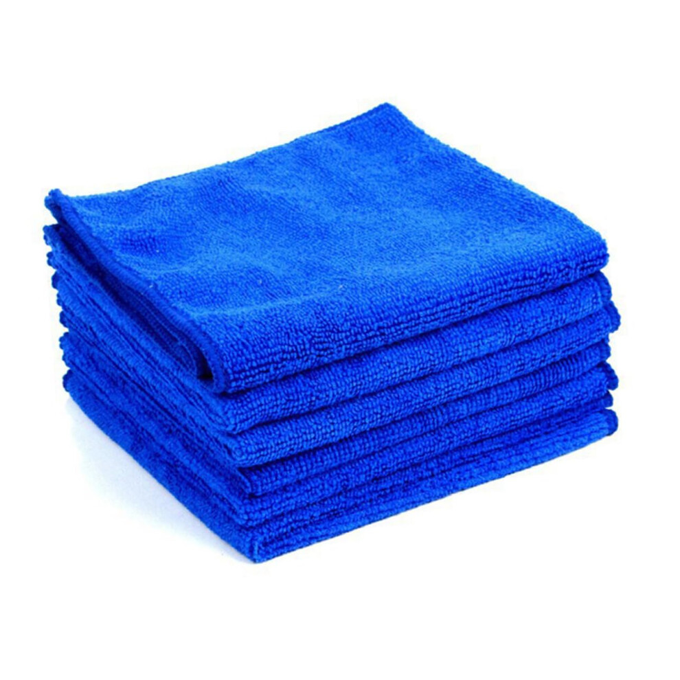 4Pcs Thick Plush Car Cleaning Towels, Soft Scratch-Polishing Duster For Auto, Truck, Motorcycle, Boat 9393856150212