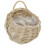 4Pcs Woven Wicker Hanging Basket For Wall Storage And Plants 1