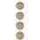 4Pcs Woven Wicker Hanging Basket For Wall Storage And Plants 10
