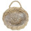4Pcs Woven Wicker Hanging Basket For Wall Storage And Plants 3