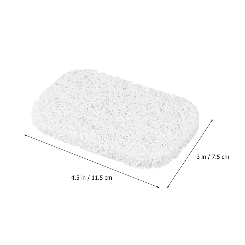 2Pcs Soap Saver Bundle Nonslip Tray Holder For Bathroom Kitchen White-image-OPC-PKY9YKV-NEW