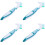 4Pcs Turtle Shell Cleaning Brush For Aquatic Tortoises 7