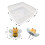 100 Pcs Bee Shape Pushpins Multi-Function Thumb Tacks Map Accessory 11