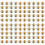 100 Pcs Bee Shape Pushpins Multi-Function Thumb Tacks Map Accessory 7