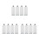 12 Pcs Refillable Plastic Epoxy Mixing Tubes Ab Glue Holder 9