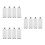 12 Pcs Refillable Plastic Epoxy Mixing Tubes Ab Glue Holder 8