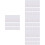 40Sheets White Pet Multi-Functional DIY Holographic Adhesive Sticker 8