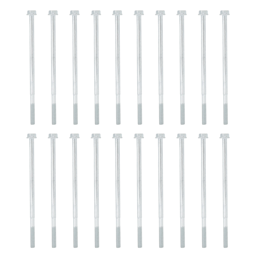 20Pcs M6x135 Long Hex Bolt Flange Flat Head Screw Replacement-image-OPC-PKY9YV6-NEW